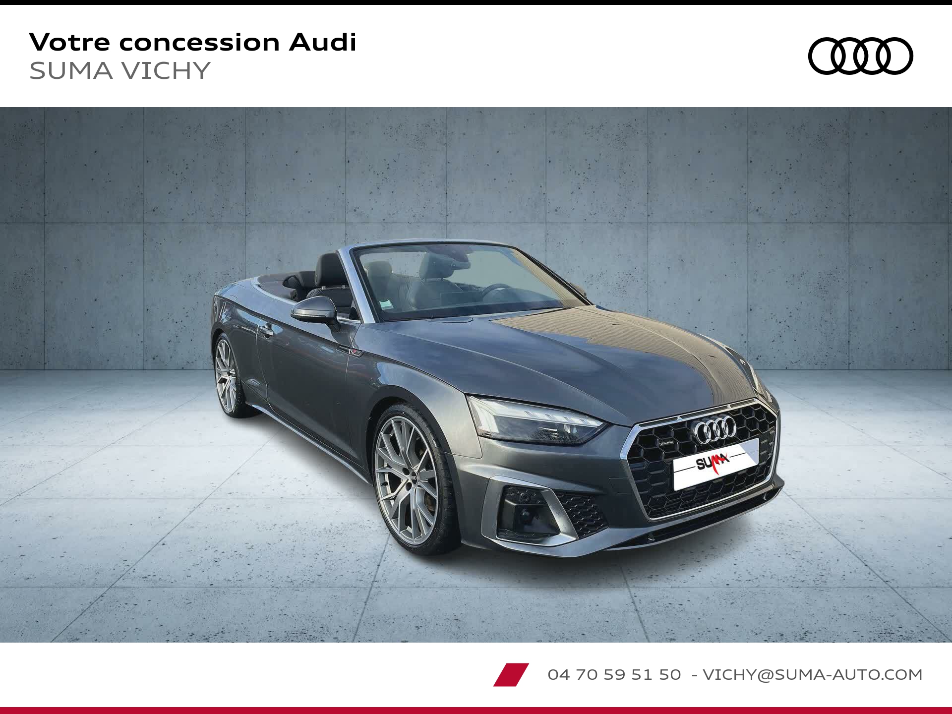 Image de l'annonce principale - Audi A5 Cabriolet